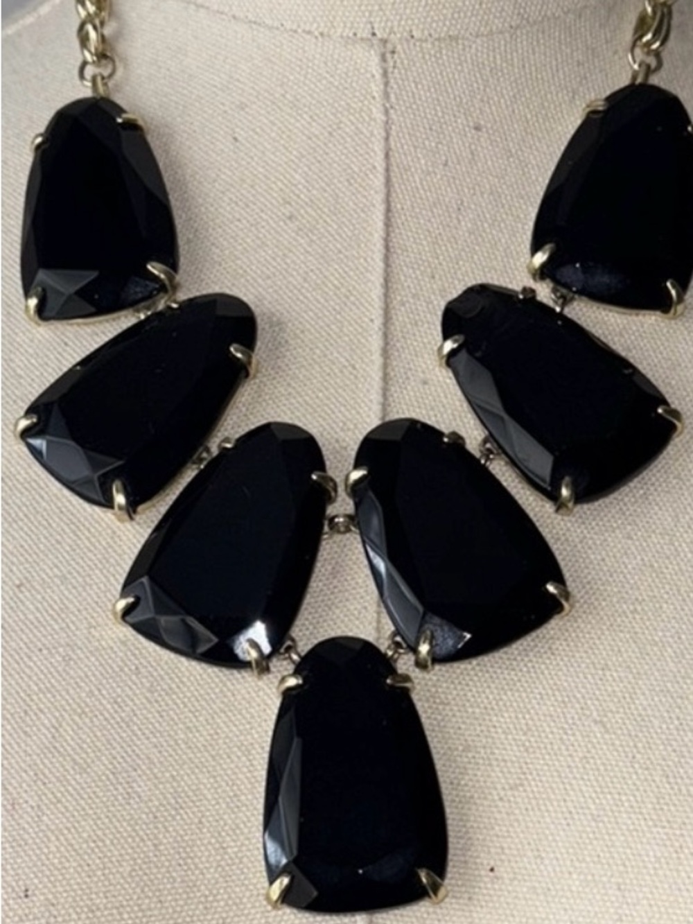 Kendra Scott Black Harlow Necklace